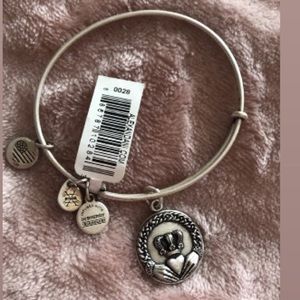 Alex and Ani Claddagh Charm Bracelet
